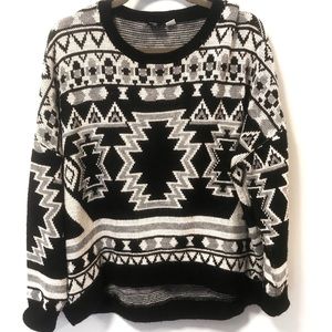 urban outfitter patterned sweater